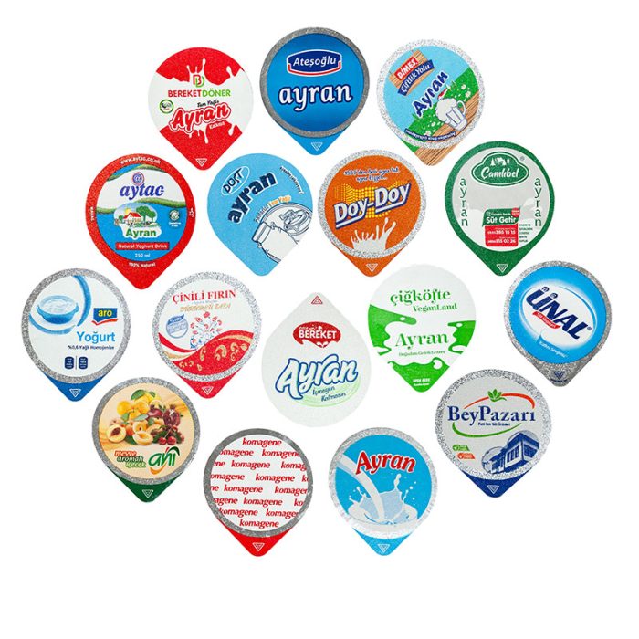 Alüminyum Ayran Bardak Kapakları