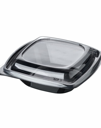 750CC MF134 SİYAH SALATA KAP - KAPAK