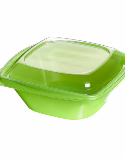 1000CC MF134 YEŞİL SALATA KAP - KAPAK